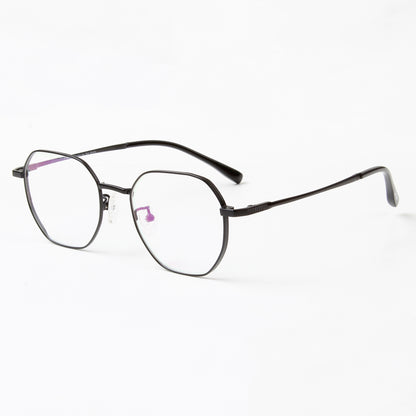 MERYL | UNISEX TITANIUM OCTAGON COMPUTER GLASSES (IN 3 COLORS)