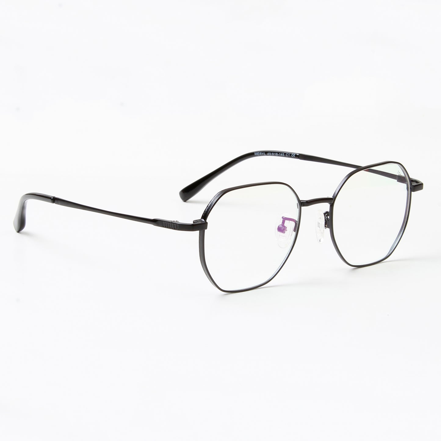 MERYL | UNISEX TITANIUM OCTAGON COMPUTER GLASSES (IN 3 COLORS)