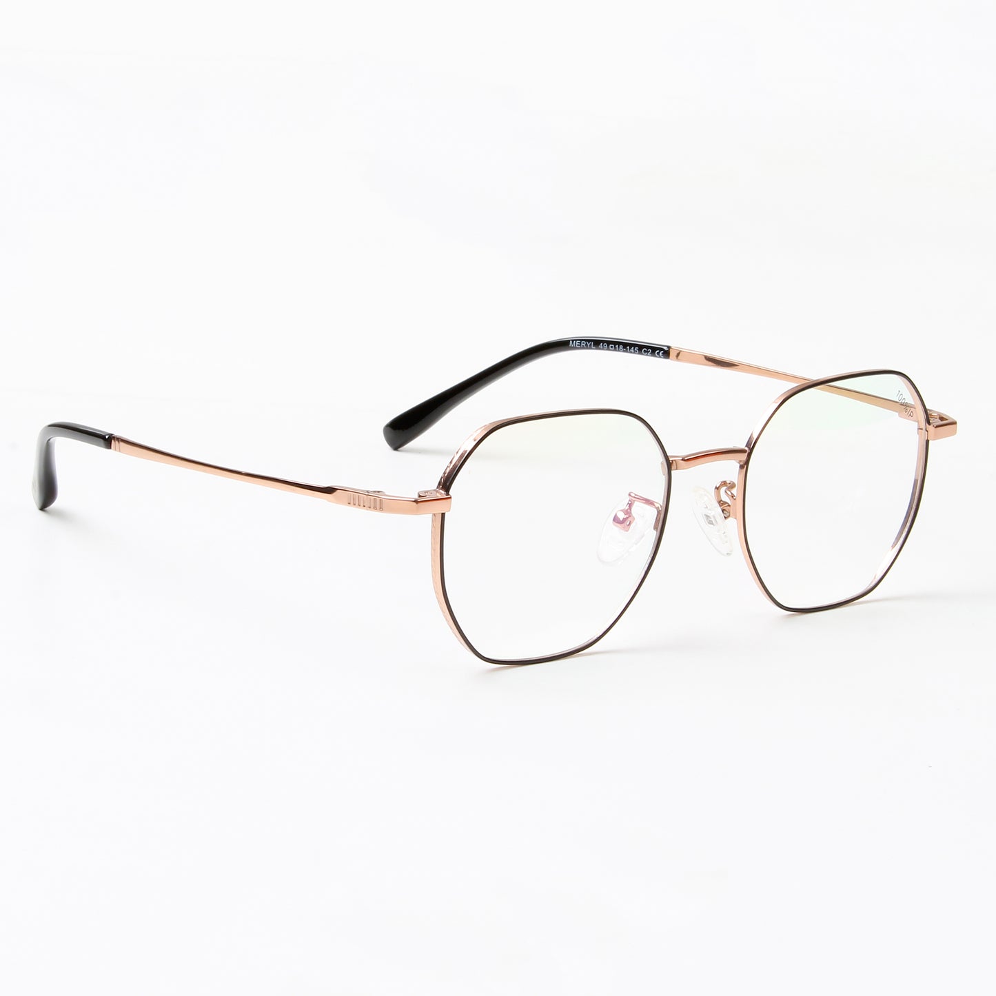 MERYL | UNISEX TITANIUM OCTAGON COMPUTER GLASSES (IN 3 COLORS)