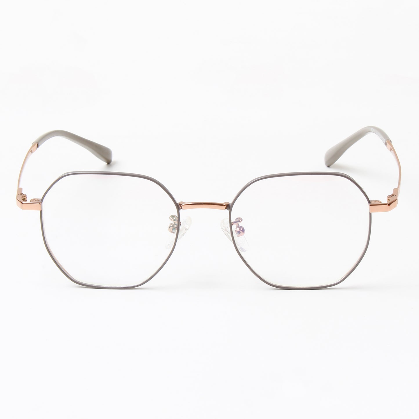 MERYL | UNISEX TITANIUM OCTAGON COMPUTER GLASSES (IN 3 COLORS)