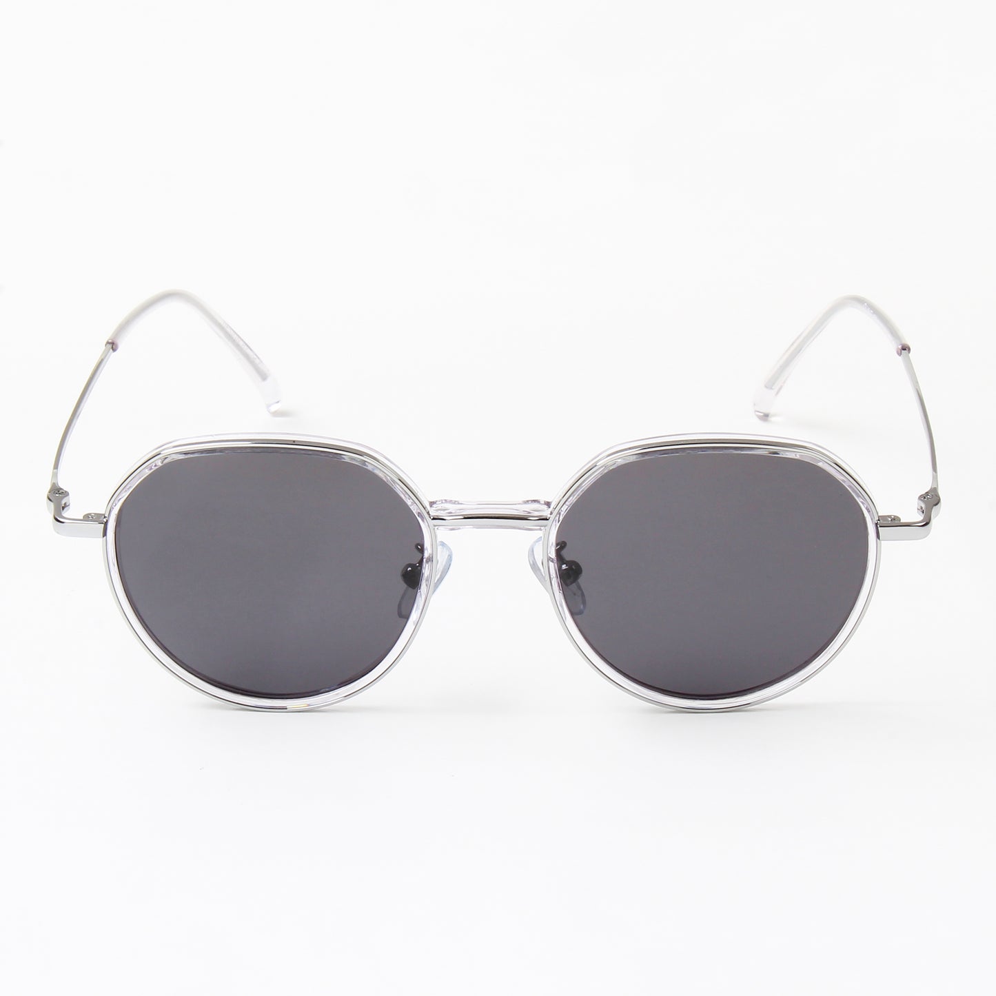 SUN-DUNE | ROUND FULL RIM SUNGLASSES IN METAL (IN 3 COLOURS)