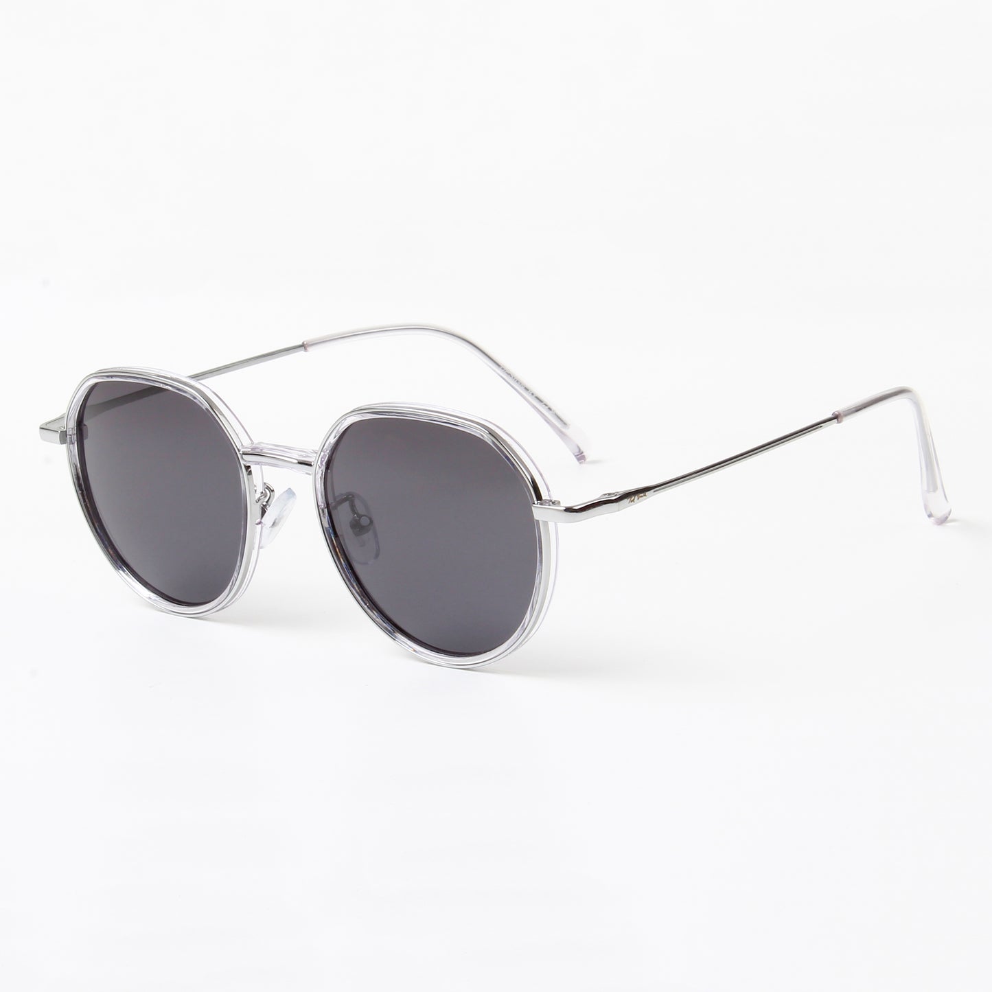 SUN-DUNE | ROUND FULL RIM SUNGLASSES IN METAL (IN 3 COLOURS)