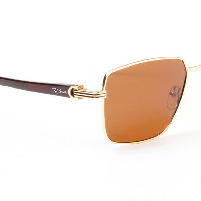 SUN-CLEO 2.0 | SQUARE FULL RIM SUNGLASSES IN METAL (IN 3 COLOURS)