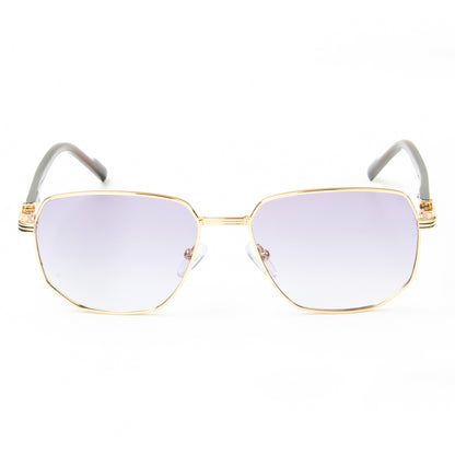 SUN-REGAL | SQUARE FULL RIM SUNGLASSES IN METAL (IN 3 COLOURS)
