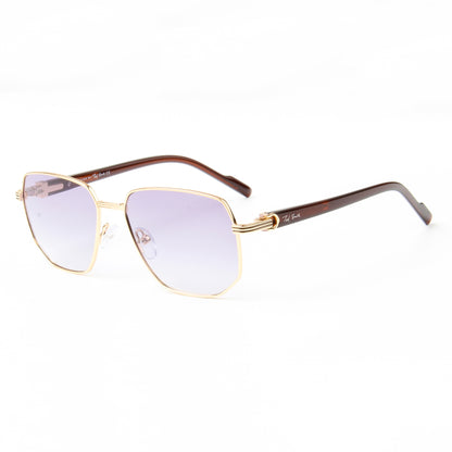SUN-REGAL | SQUARE FULL RIM SUNGLASSES IN METAL (IN 3 COLOURS)