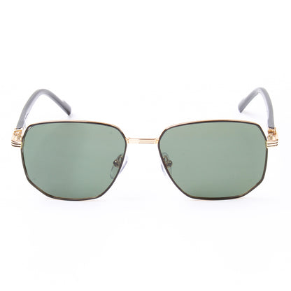 SUN-REGAL | SQUARE FULL RIM SUNGLASSES IN METAL (IN 3 COLOURS)