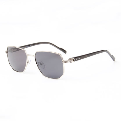 SUN-REGAL | SQUARE FULL RIM SUNGLASSES IN METAL (IN 3 COLOURS)