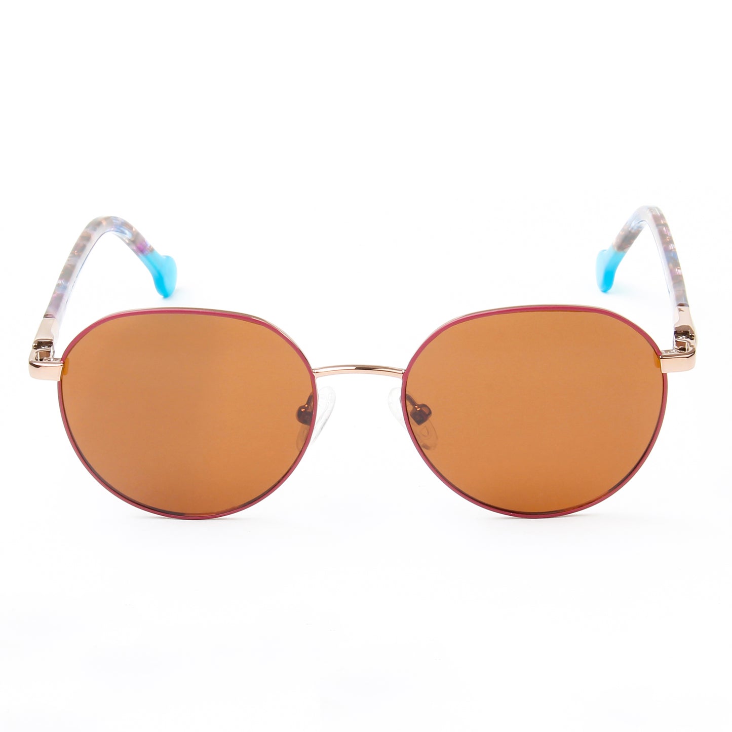 SUN-MAGMA | ROUND FULL RIM SUNGLASSES IN METAL (IN 3 COLOURS)