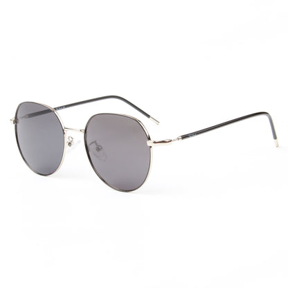 SUN-NIKO | ROUND FULL RIM SUNGLASSES IN METAL (IN 3 COLOURS)