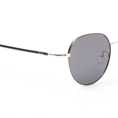 SUN-NIKO | ROUND FULL RIM SUNGLASSES IN METAL (IN 3 COLOURS)