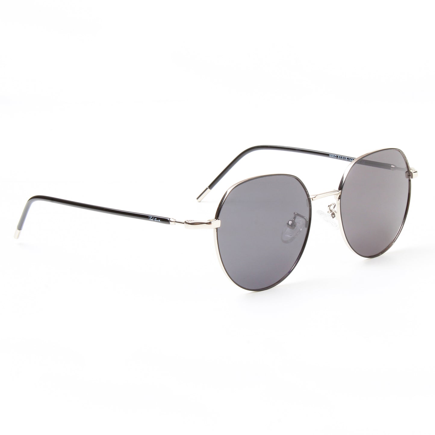 SUN-NIKO | ROUND FULL RIM SUNGLASSES IN METAL (IN 3 COLOURS)