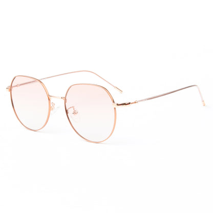 SUN-NIKO | ROUND FULL RIM SUNGLASSES IN METAL (IN 3 COLOURS)