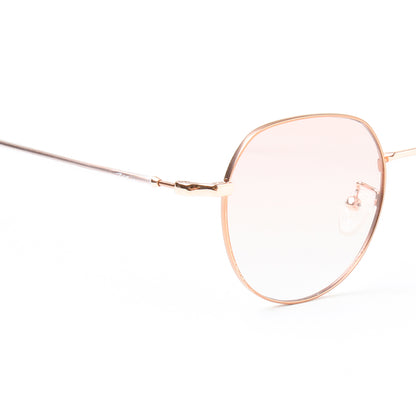 SUN-NIKO | ROUND FULL RIM SUNGLASSES IN METAL (IN 3 COLOURS)