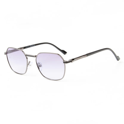 MILO | HEXAGON FULL RIM SUNGLASSES IN METAL (IN 4 COLOURS)