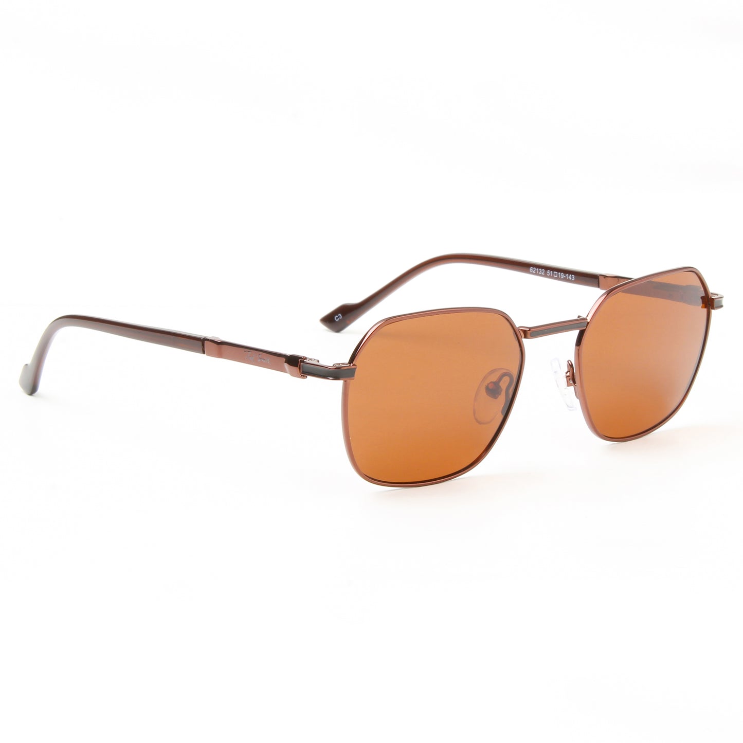 MILO | HEXAGON FULL RIM SUNGLASSES IN METAL (IN 4 COLOURS)