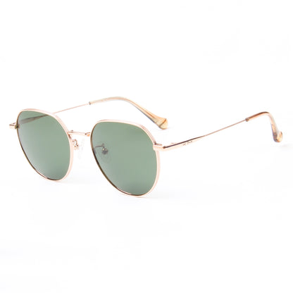 LINDON | ROUND FULL RIM SUNGLASSES IN METAL (IN 3 COLOURS)
