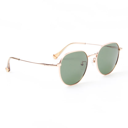 LINDON | ROUND FULL RIM SUNGLASSES IN METAL (IN 3 COLOURS)