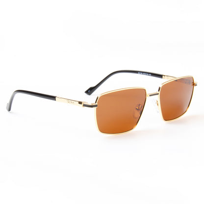 SUN-CLEO | RECTANGLE FULL RIM SUNGLASSES IN METAL (IN 2 COLOURS)
