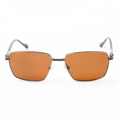 SUN-CLEO | RECTANGLE FULL RIM SUNGLASSES IN METAL (IN 2 COLOURS)