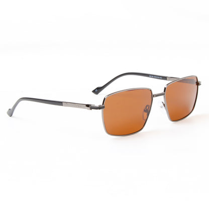SUN-CLEO | RECTANGLE FULL RIM SUNGLASSES IN METAL (IN 2 COLOURS)