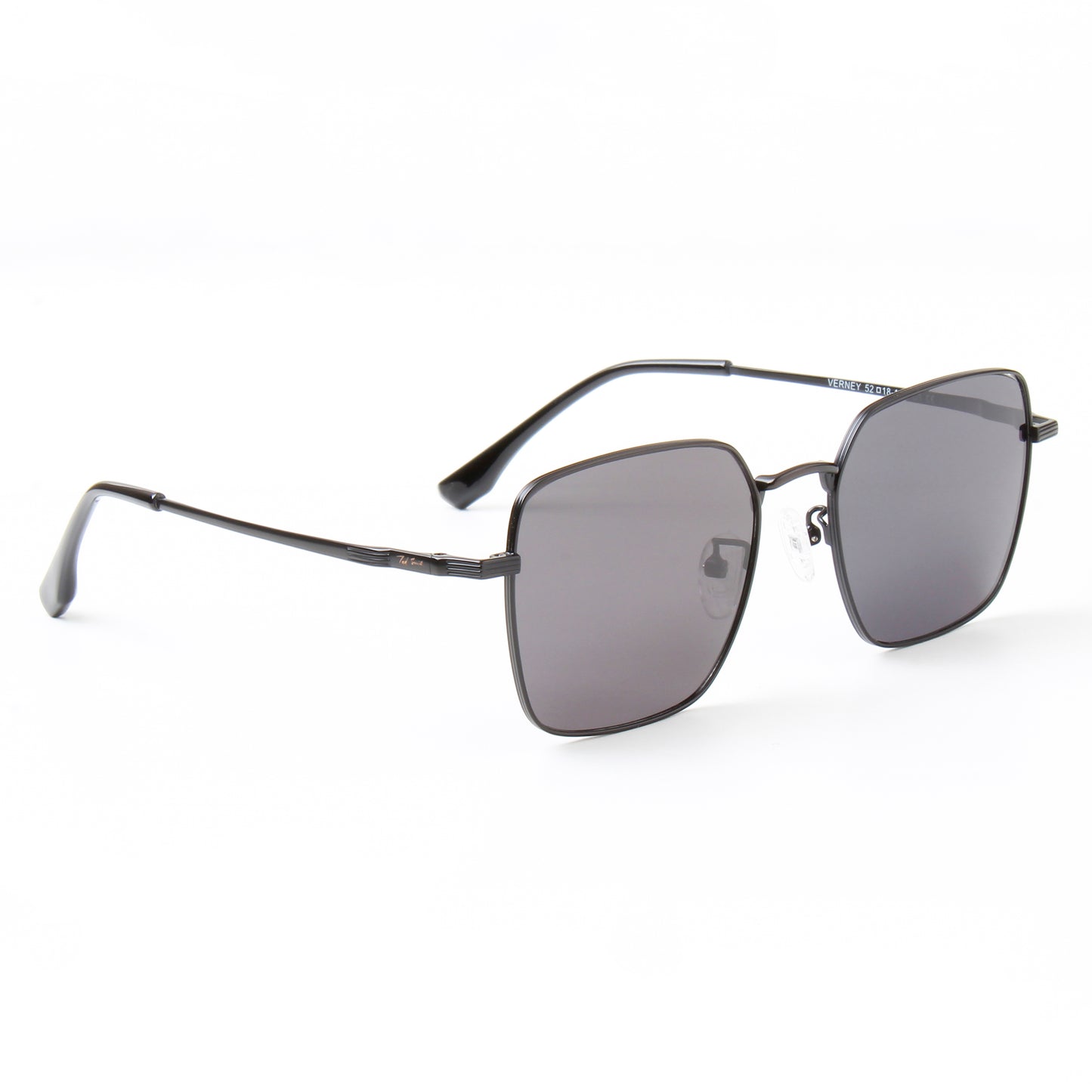 SUN-VERNEY | SQUARE FULL RIM SUNGLASSES IN METAL (IN 3 COLOURS)