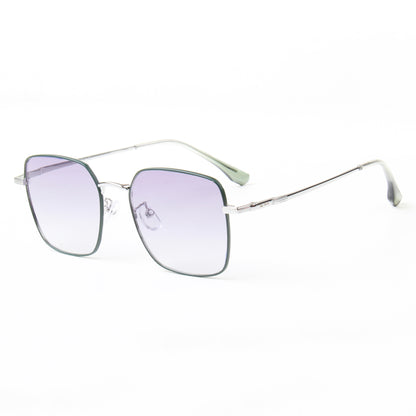 SUN-VERNEY | SQUARE FULL RIM SUNGLASSES IN METAL (IN 3 COLOURS)