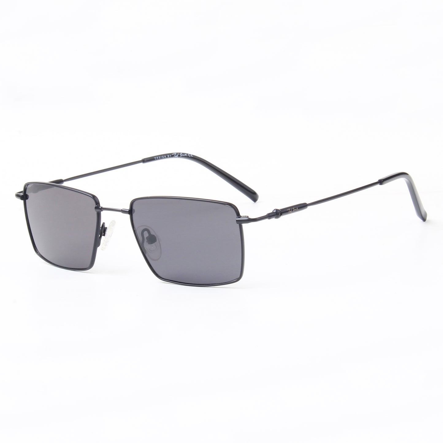 SUN-PARKER 2 | RECTANGLE FULL RIM SUNGLASSES IN METAL (IN 3 COLOURS)
