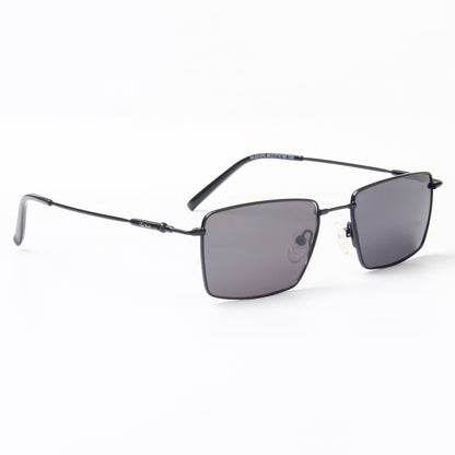 SUN-PARKER 2 | RECTANGLE FULL RIM SUNGLASSES IN METAL (IN 3 COLOURS)