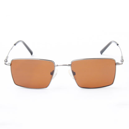 SUN-PARKER 2 | RECTANGLE FULL RIM SUNGLASSES IN METAL (IN 3 COLOURS)