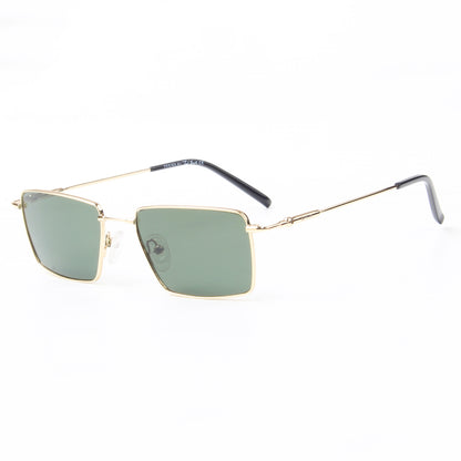 SUN-PARKER 2 | RECTANGLE FULL RIM SUNGLASSES IN METAL (IN 3 COLOURS)