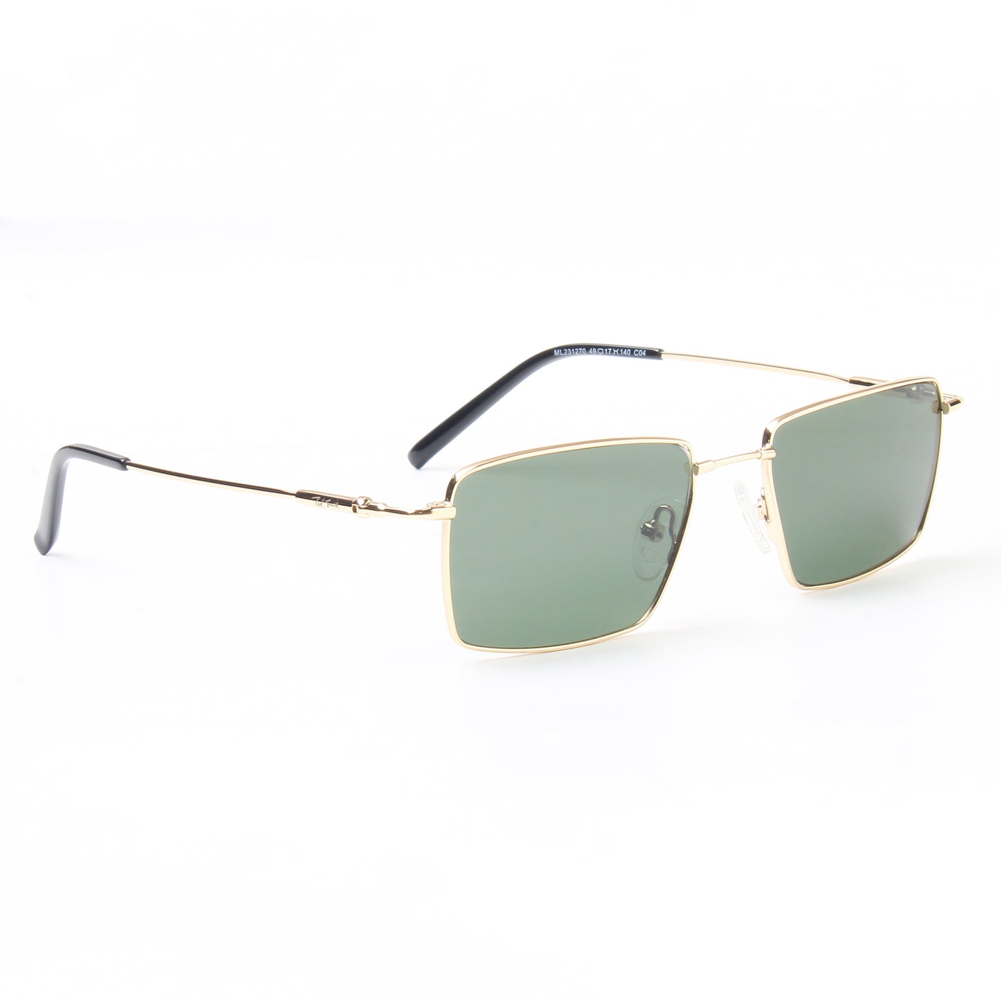 SUN-PARKER 2 | RECTANGLE FULL RIM SUNGLASSES IN METAL (IN 3 COLOURS)