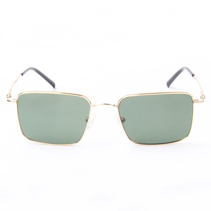 ROLAND | RECTANGLE FULL RIM SUNGLASSES IN METAL