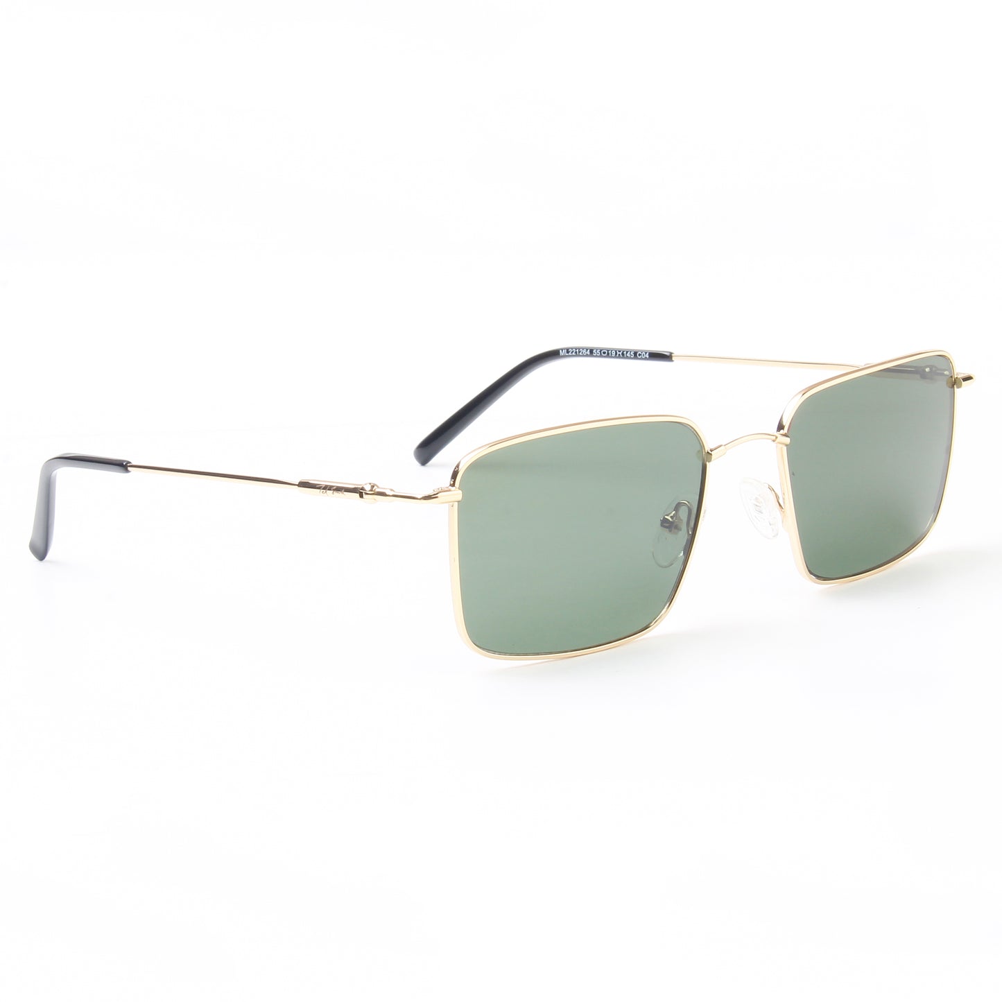 ROLAND | RECTANGLE FULL RIM SUNGLASSES IN METAL