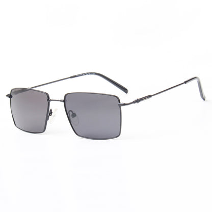 PARKER 3.0 | RECTANGLE FULL RIM SUNGLASSES IN METAL (IN 3 COLOURS)