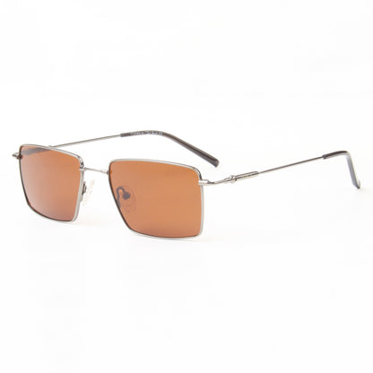 PARKER 3.0 | RECTANGLE FULL RIM SUNGLASSES IN METAL (IN 3 COLOURS)