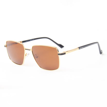SUN-DOMINIC 2.0 | SQUARE FULL RIM SUNGLASSES IN METAL (IN 3 COLOURS)