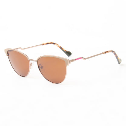 SUN-EMMA | CAT-EYE FULL RIM SUNGLASSES IN METAL (IN 3 COLOURS)