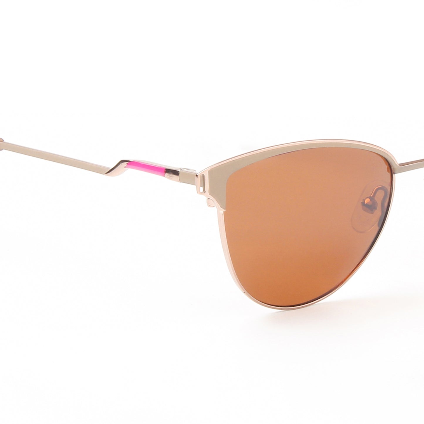 SUN-EMMA | CAT-EYE FULL RIM SUNGLASSES IN METAL (IN 3 COLOURS)