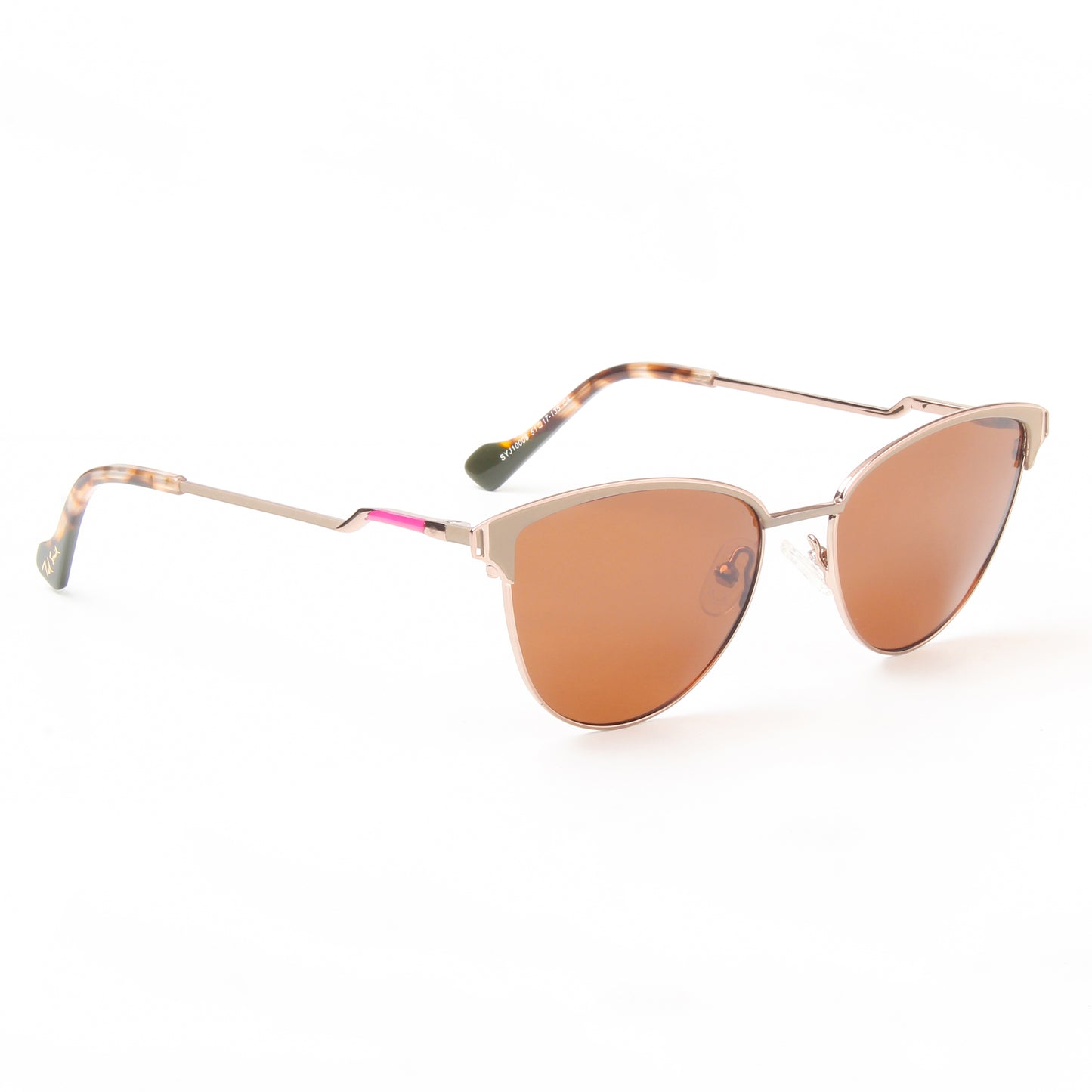 SUN-EMMA | CAT-EYE FULL RIM SUNGLASSES IN METAL (IN 3 COLOURS)