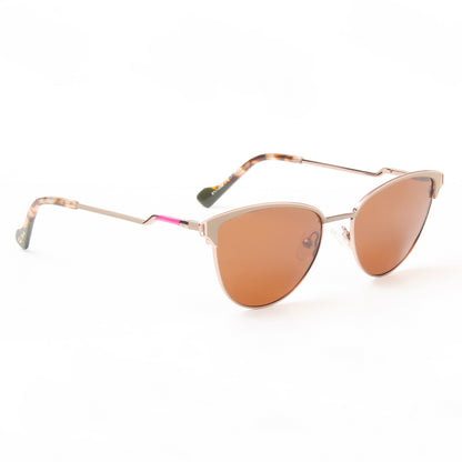 SUN-EMMA | CAT-EYE FULL RIM SUNGLASSES IN METAL (IN 3 COLOURS)