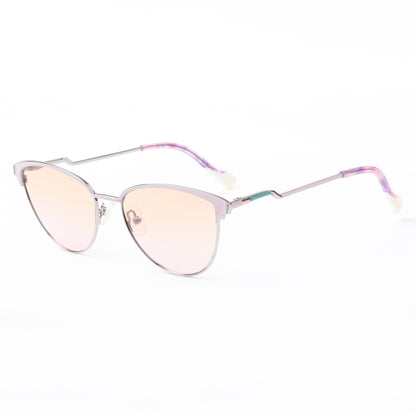 SUN-EMMA | CAT-EYE FULL RIM SUNGLASSES IN METAL (IN 3 COLOURS)