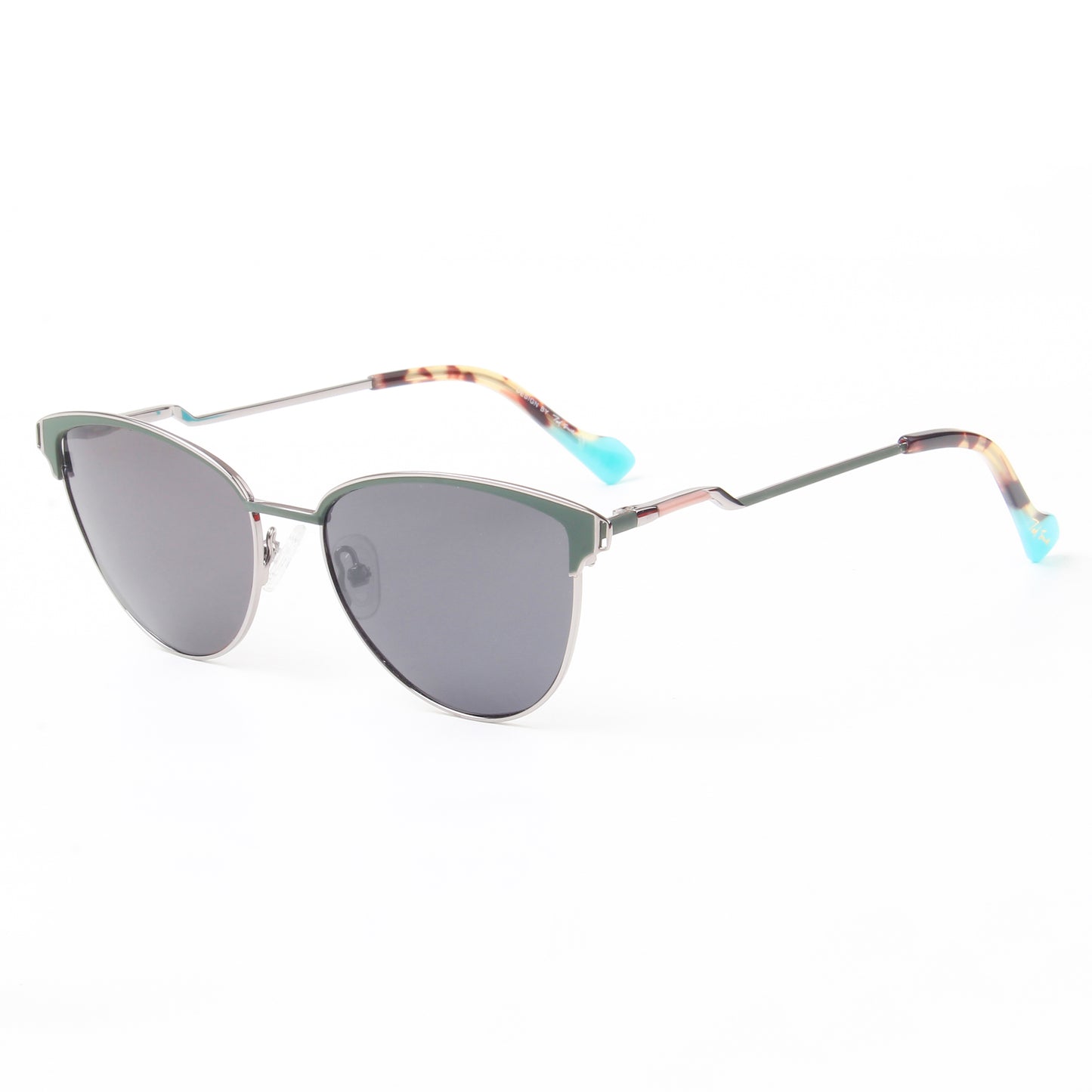 SUN-EMMA | CAT-EYE FULL RIM SUNGLASSES IN METAL (IN 3 COLOURS)