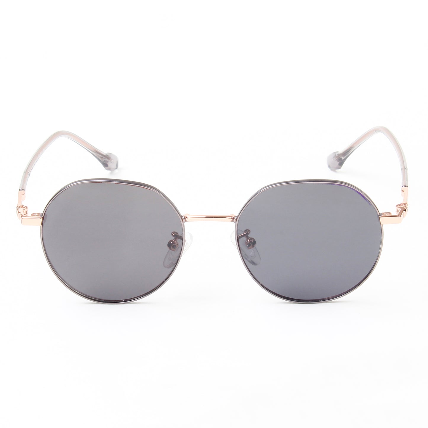 SAMUEL | ROUND FULL RIM SUNGLASSES IN METAL (IN 3 COLOURS)