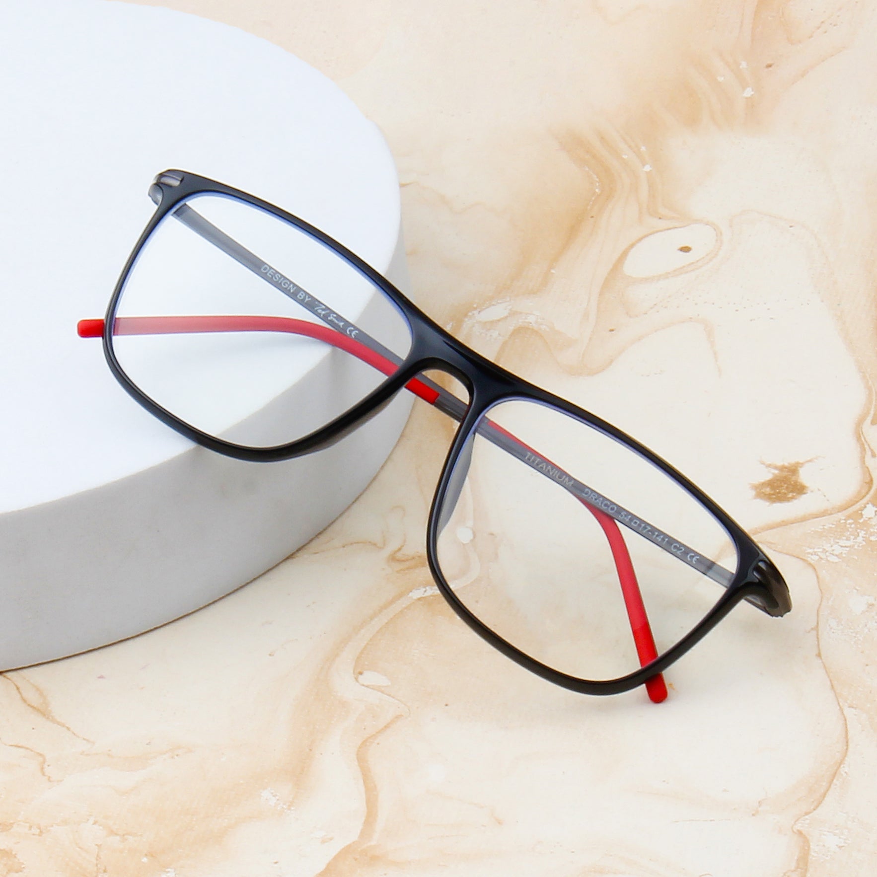 DRACO | UNISEX TITANIUM WAYFARER COMPUTER GLASSES (IN 3 COLORS) – Ted Smith
