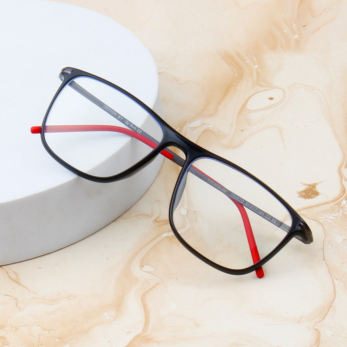 DRACO | UNISEX TITANIUM WAYFARER COMPUTER GLASSES (IN 3 COLORS)