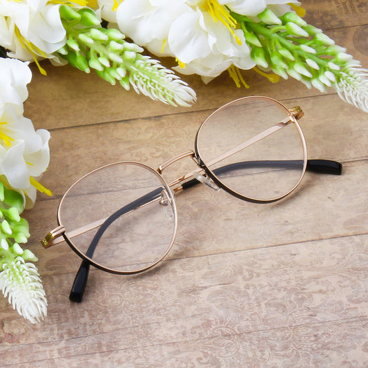 LANA | UNISEX TITANIUM OVAL COMPUTER GLASSES (IN 2 COLORS)