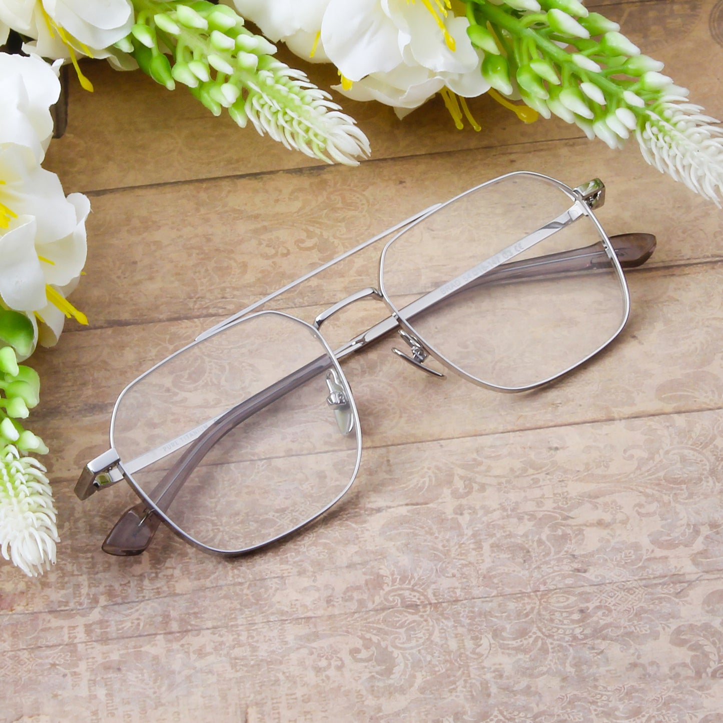 BRAD | UNISEX TITANIUM AVIATOR COMPUTER GLASSES (IN 5 COLORS)