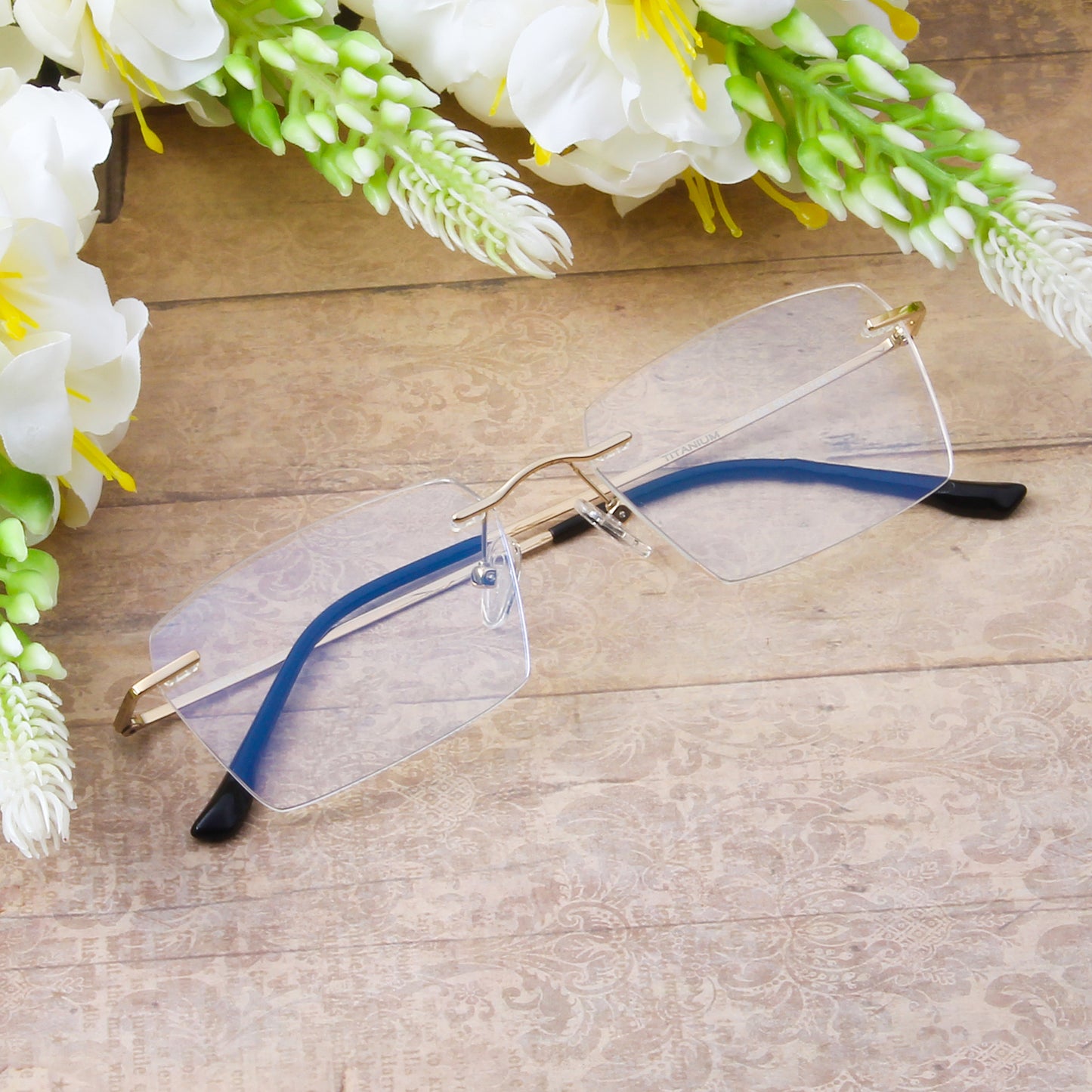 GORDON 2.0 | UNISEX TITANIUM RECTANGLE FRAMES (IN 4 COLORS)