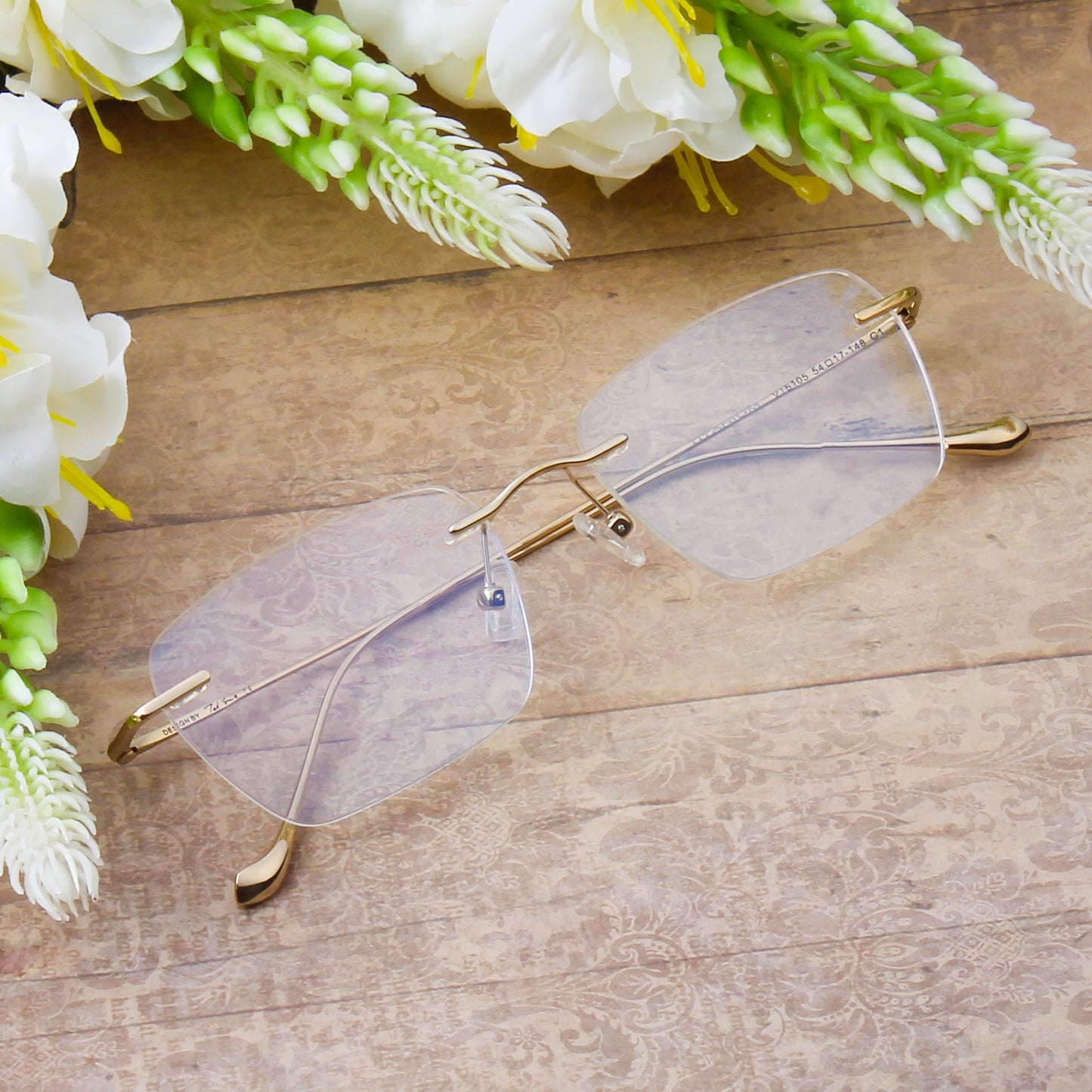 GORDON | UNISEX TITANIUM RECTANGLE FRAMES (IN 4 COLORS)