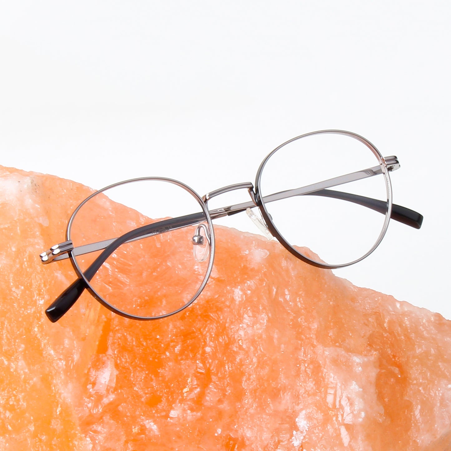 LANA | UNISEX TITANIUM OVAL COMPUTER GLASSES (IN 2 COLORS)